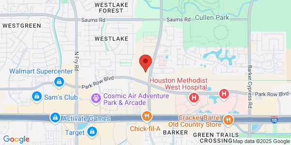 Map of 2051 Greenhouse Rd Ste 100 Houston, TX 77084
