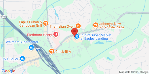 Map of 913 Eagles Landing Pkwy Ste 200 Stockbridge, GA 30281