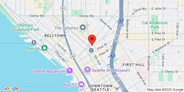 Map of 509 Olive Way Ste 900 Seattle, WA 98101