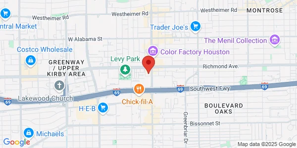 Map of 3730 Kirby Dr Ste 1200 Houston, TX 77098
