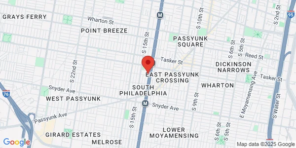 Map of 1726 S Broad St Philadelphia, PA 19145