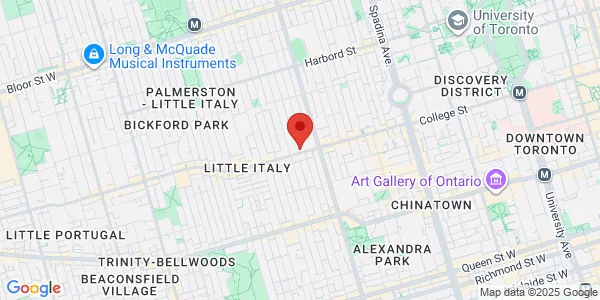 Map of 474 College Street Suite B-3 Toronto, ON M6G 1A4 Canada