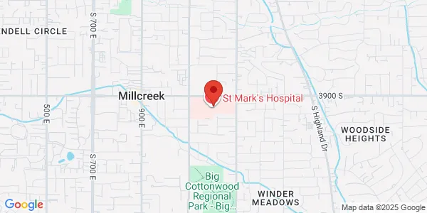 Map of 1250 E 3900th S Ste 100 Salt Lake City, UT 84124