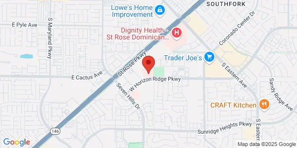 Map of 10561 Jeffreys St Ste 130 Henderson, NV 89052