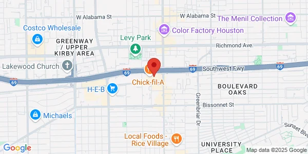 Map of 2615 Southwest Fwy Ste 290 Houston, TX 77098
