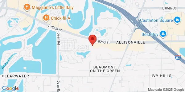 Map of 4745 Statesmen Dr Ste A Indianapolis, IN 46250