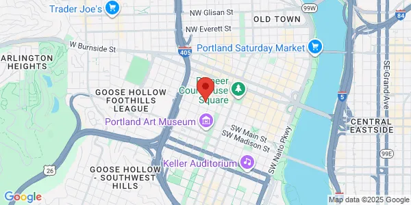 Map of 1020 SW Taylor St Ste 740 Portland, OR 97205
