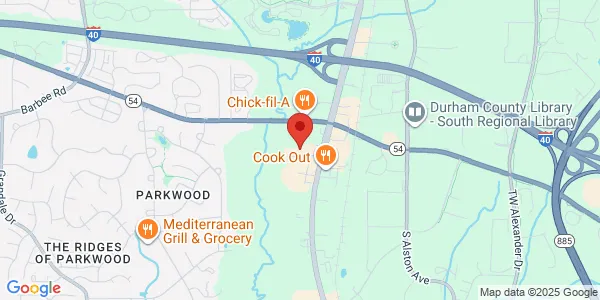 Map of 100 Meredith Dr Ste 165 Research Triangle Park, NC 27713