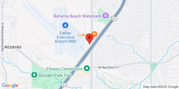 Map of 5801 Marvin D Love Fwy Ste 236 Dallas, TX 75237