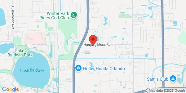 Map of 6148 Hanging Moss Rd Ste 100 Orlando, FL 32807