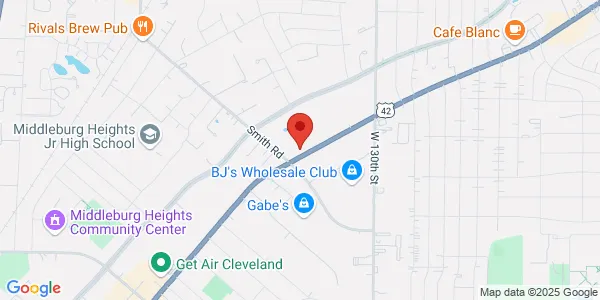 Map of 6900 Pearl Rd Middleburg Heights, OH 44130