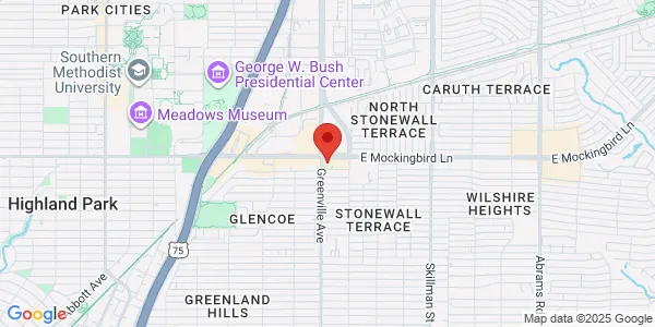 Map of 5706 E Mockingbird Ln Ste 250 Dallas, TX 75206
