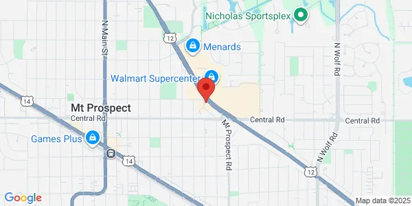 Map of 901 E Rand Rd Mount Prospect, IL 60056