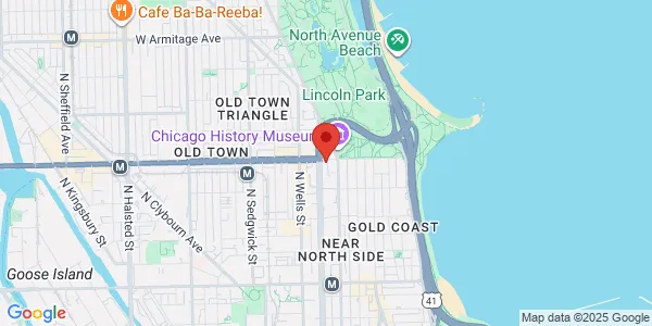 Map of 121 W North Ave Chicago, IL 60610