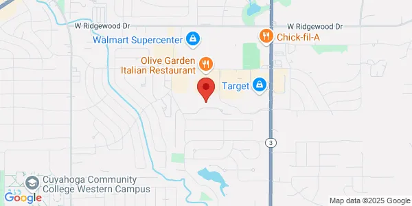 Map of 6900 Ridge Rd Parma, OH 44129