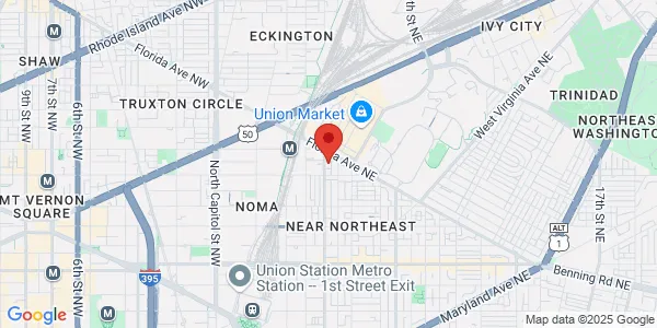 Map of 1225 4th St NE Washington, DC 20002