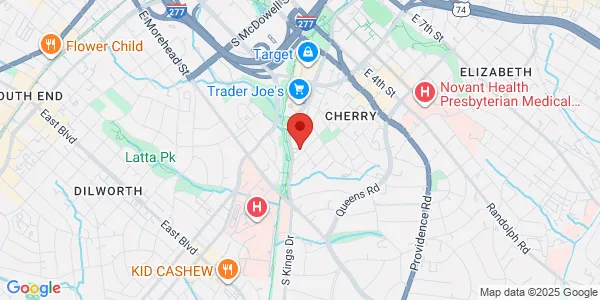 Map of 700 S Torrence St Charlotte, NC 28204