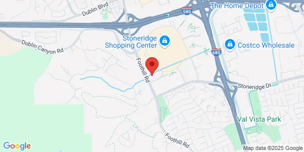 Map of 5720 Stoneridge Mall Rd Ste 100 Pleasanton, CA 94588