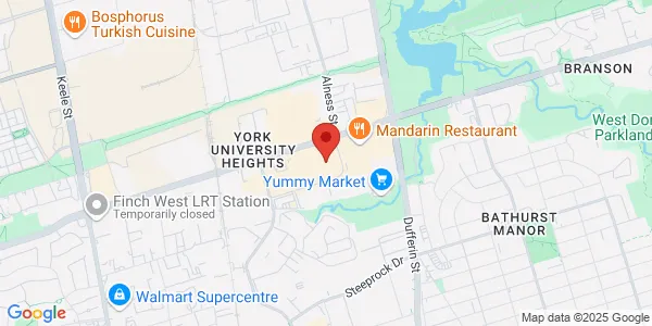 Map of 2 Champagne Drive Toronto, ON M3J 0K2 Canada