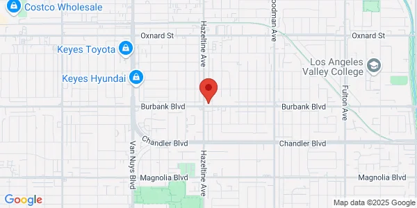 Map of 14051 Burbank Blvd Ste 7 Van Nuys, CA 91401