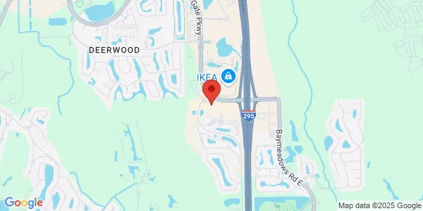Map of 7860 Gate Pkwy Unit 123 Jacksonville, FL 32256