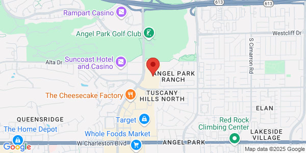 Map of 350 S Rampart Blvd Las Vegas, NV 89145