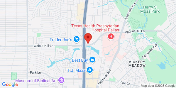 Map of 8007 Walnut Hill Ln Dallas, TX 75231