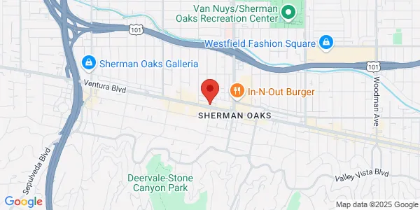 Map of 14619 Ventura Blvd Sherman Oaks, CA 91403