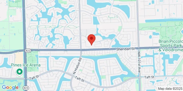 Map of 11011 Sheridan St Hollywood, FL 33026