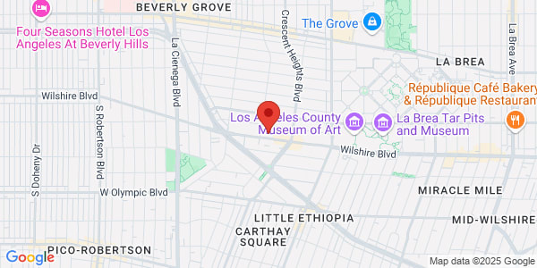 Map of 6363 Wilshire Blvd Ste 310 Los Angeles, CA 90048
