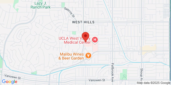 Map of 7345 Medical Center Dr Ste 130 West Hills, CA 91307