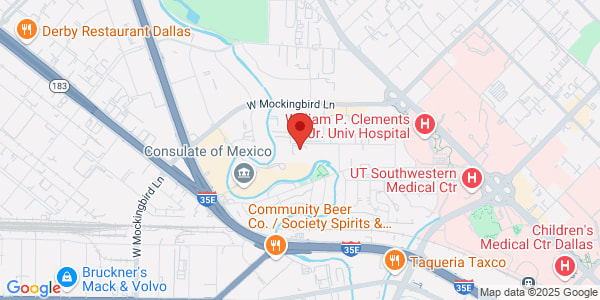 Map of 1355 River Bend Dr Dallas, TX 75247