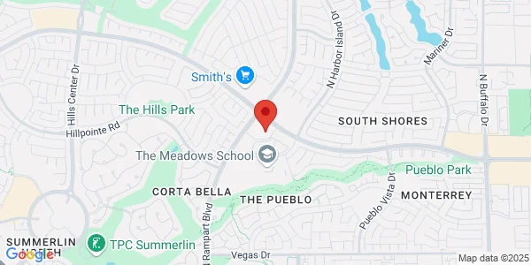 Map of 8551 W Lake Mead Blvd Ste 150 Las Vegas, NV 89128