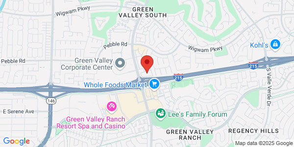 Map of 100 North Green Valley Pkwy Ste 130 Henderson, NV 89074