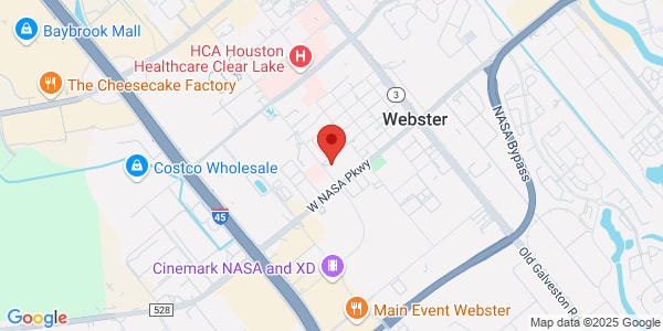 Map of 202 N Texas Ave Ste 500 Webster, TX 77598