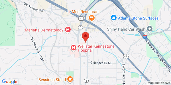 Map of 790 Church St Ste 400 Marietta, GA 30060