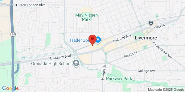 Map of 1090 E Stanley Blvd Livermore, CA 94550