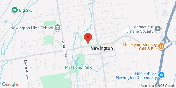 Map of 66 Cedar Street Newington, CT 06111