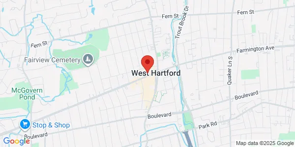 Map of 970 Farmington Ave Suite 209, Second Floor West Hartford, CT 06107