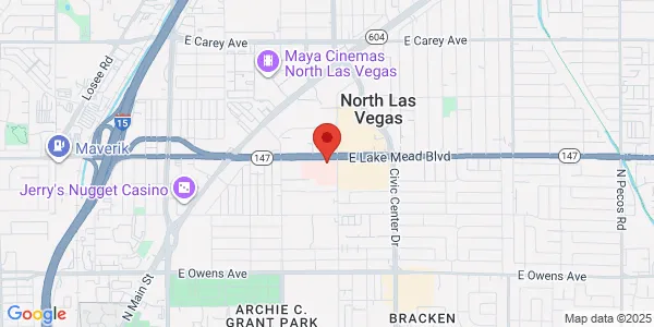 Map of 1815 E Lake Mead Blvd Ste 103 North Las Vegas, NV 89030