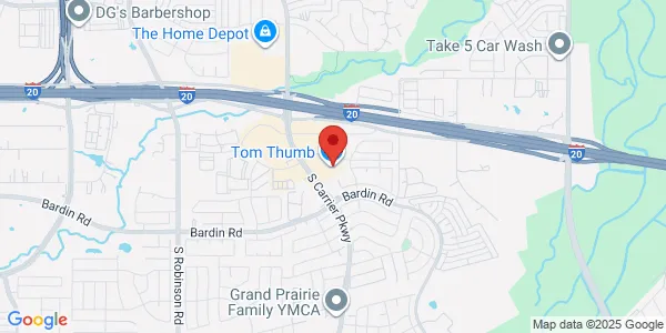 Map of 4215 S Carrier Pkwy Grand Prairie, TX 75052