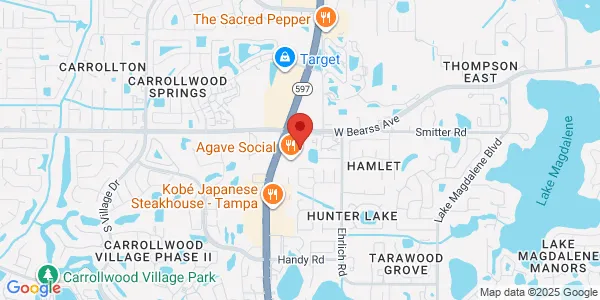 Map of 14831 N Dale Mabry Hwy Tampa, FL 33618