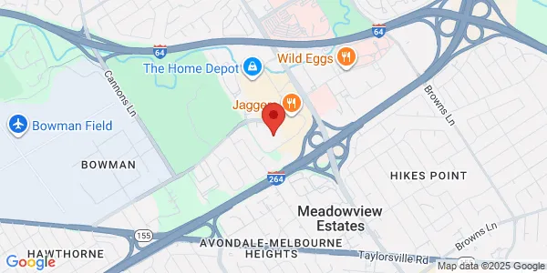 Map of 6400 Dutchmans Pkwy Ste 155 Louisville, KY 40205