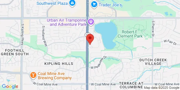Map of 6179 S Balsam Way Ste 240 Littleton, CO 80123