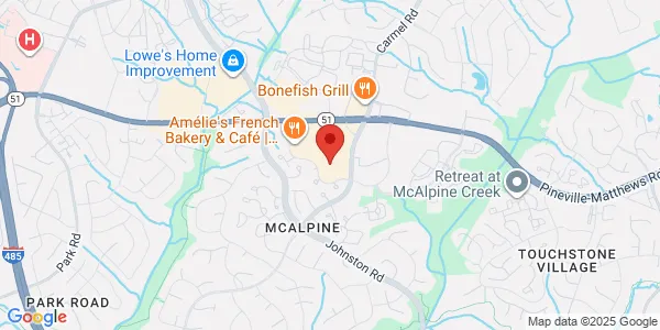 Map of 11111 Carmel Commons Blvd Ste 220 Charlotte, NC 28226
