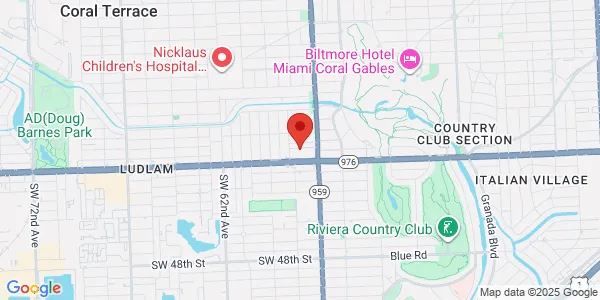 Map of 5761 SW 40th St Ste. C Miami, FL 33155
