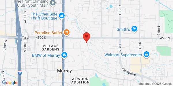 Map of 348 E 4500 S Ste 210 Murray, UT 84107