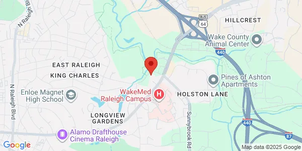 Map of 3031 New Bern Ave Ste 300 Raleigh, NC 27610