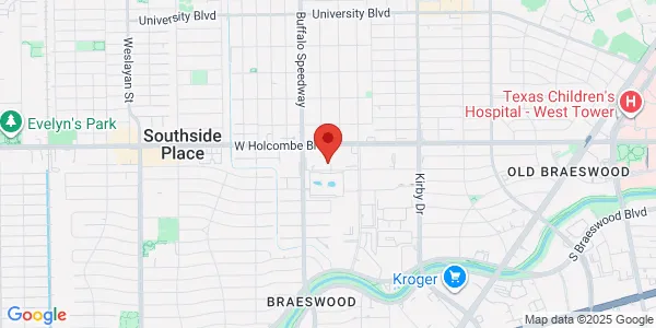 Map of 3131 W Holcombe Blvd Houston, TX 77025