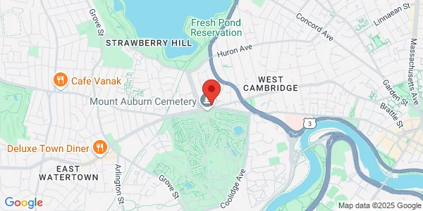 Map of 575 Mount Auburn St Cambridge, MA 02138